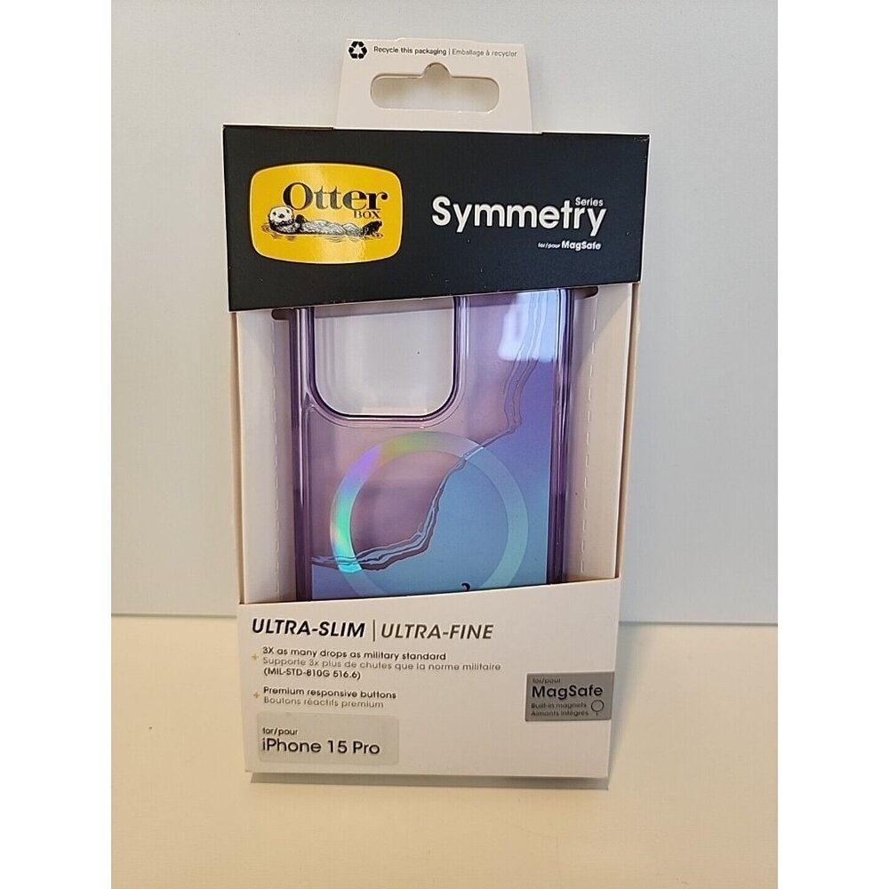 OtterBox Apple iPhone 15 Pro Symmetry Series Case with MagSafe - Galactic Dre...